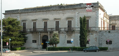 Facciata del Palazzo Jatta sede del Museo Nazionale Jatta